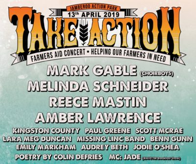 TAKE ACTION – FARMERS AID CONCERT