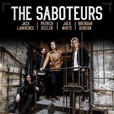 THE SABOTEURS / THE RACONTEURS ANNOUNCE DEBUT AU & NZ HEADLINE SHOWS THIS APRIL!