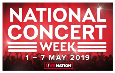 LIVE NATION LAUNCHES ‘NATIONAL CONCERT WEEK’  IN AUSTRALIA & NEW ZEALAND WITH TICKET OFFERS AND PRIZE PROMOTIONS