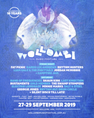 WOLLOMBI MUSIC FESTIVAL 2019 ANNOUNCES FULL 2019 LINEUP AND IT’S KILLER!