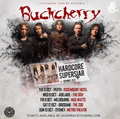 Buckcherry with special guests Hardcore Superstar