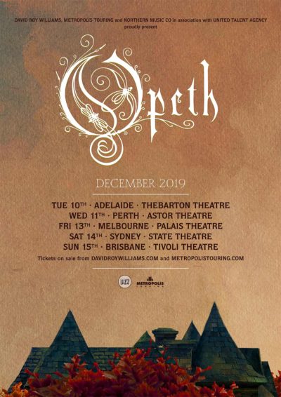 opeth tour tickets