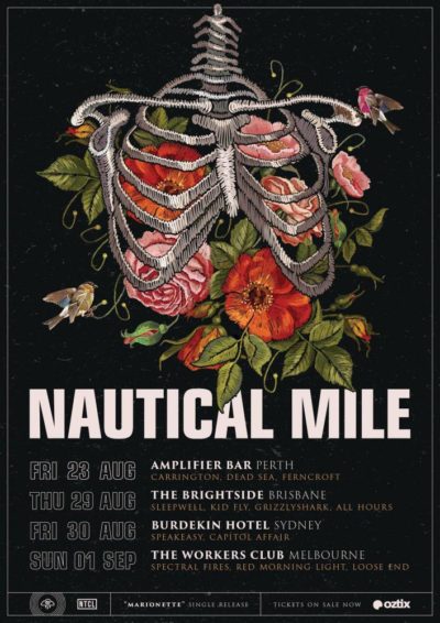 NAUTICAL MILE ANNOUNCE AUGUST TOUR IN SUPPORT OF UPCOMING SINGLE “MARIONETTE”