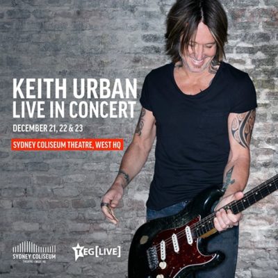 KEITH URBAN HEADLINES ALL-STAR AUSTRALIAN LINE-UP SYDNEY COLISEUM THEATRE, WEST HQ OPENING WEEK