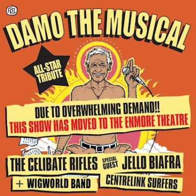 Damo The Musical VENUE CHANGE!