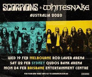 SCORPIONS AND WHITESNAKE Australian Tour 2020 Announced