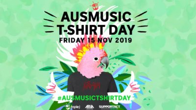 Artists and industry fundraise in support of  Ausmusic T-Shirt Day!