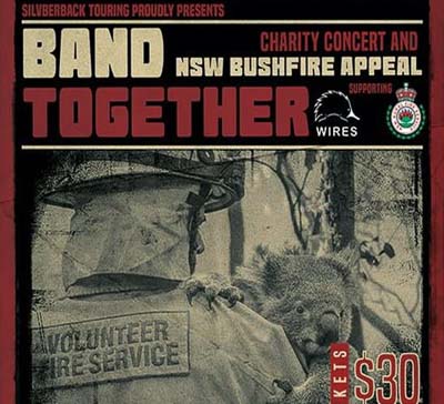 “Band Together” NSW Bush Fire Appeal