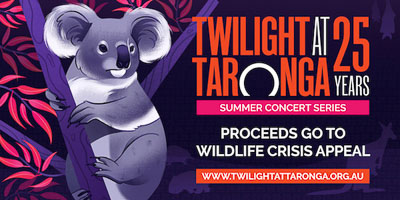 Twilight at Taronga Starts this Friday January 31