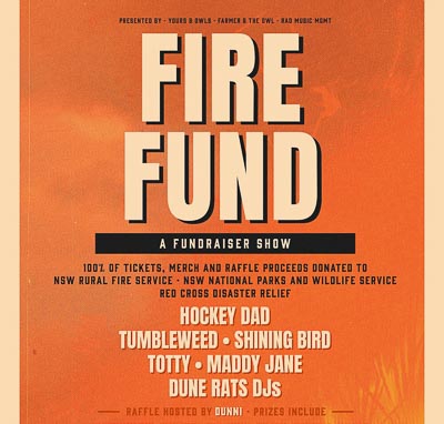 Yours And Owls Presents Fire Fund – A Fundraiser Show