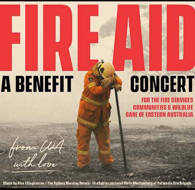 Fire Aid – From WA, With Love – A benefit concert