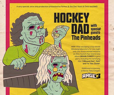 HOCKEY DAD – ALIVE AT THE DRIVE-IN
