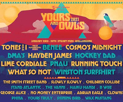 Yours & Owls Festival  2021 LINE UP IS HERE!