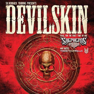 Kiwi band DEVILSKIN touring with Shepherds Reign