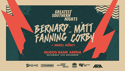 BERNARD FANNING, OCEAN ALLEY & MATT CORBY