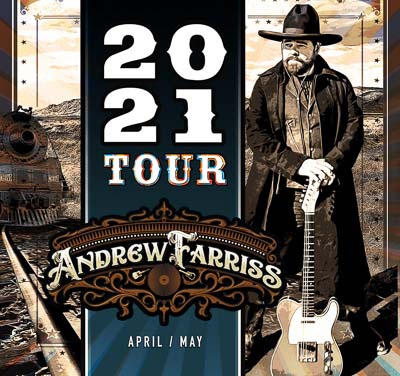 ANDREW FARRISS announces string of intimate tour dates