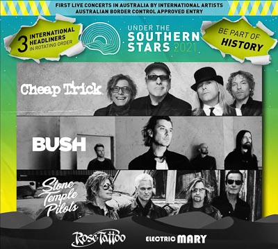 Cheap Trick Joins Bush & Stone Temple Pilots