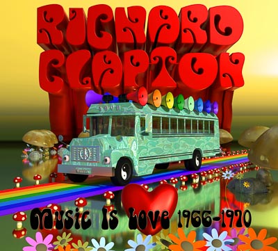 RICHARD CLAPTON Announces New Album Music Is Love (1966 – 1970)