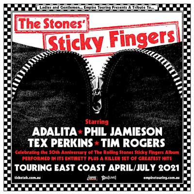 STICKY FINGERS’ 50th ANNIVERSARY TRIBUTE TOUR