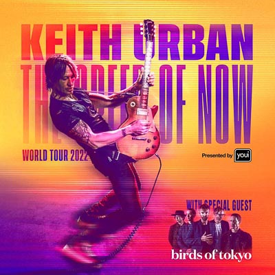 KEITH URBAN “THE SPEED OF NOW World Tour 2021”