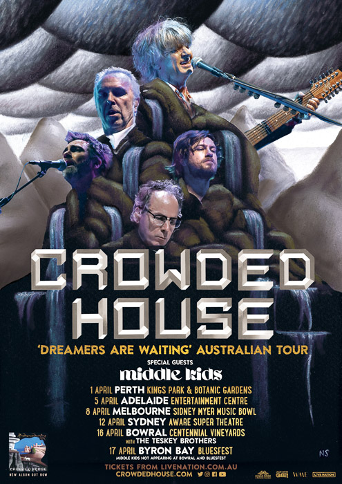crowded house australian tour 2022 sydney