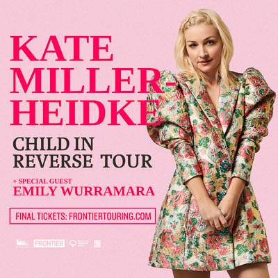 Kate Miller-Heidke announces special guest Emily Wurramara