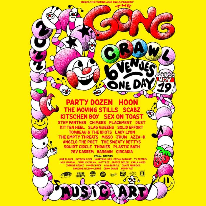 GONG CRAWL WOLLONGONG 19/11/2022