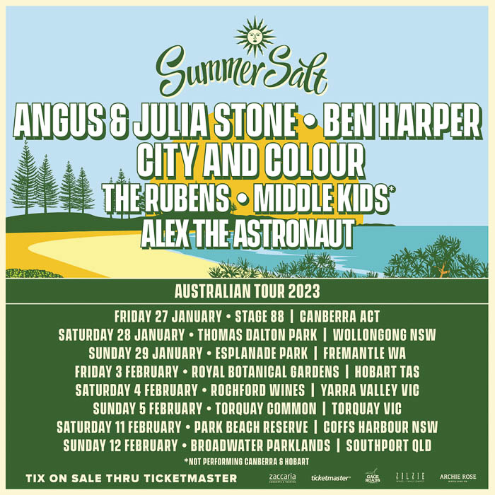 SUMMERSALT Returns To WOLLONGONG JAN 28