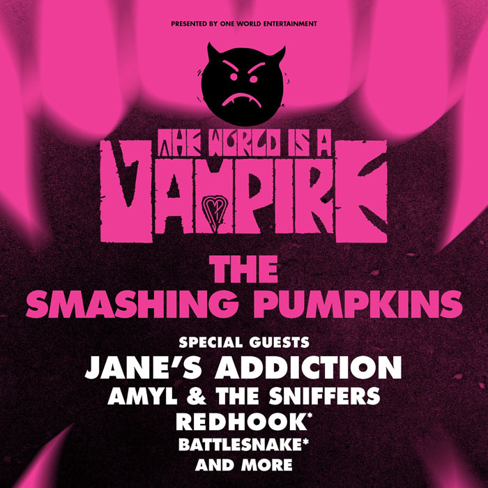 The Smashing Pumpkins The World Is A Vampire Festival