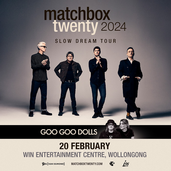 MATCHBOX TWENTY Announce Feb 2024 Aust. Tour GongScene