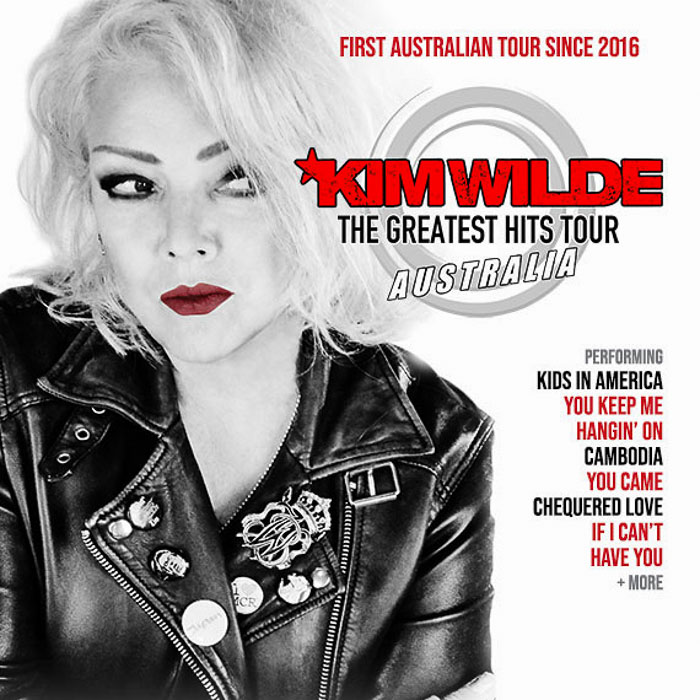 KIM WILDE 2024 Greatest Hits Australian Tour