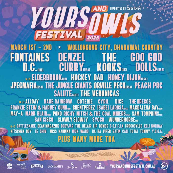 Yours & Owls Festival Line-Up Announcement